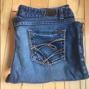 BKE jeans 33 x 33.5 tall, Mid-rise Boot Stretch